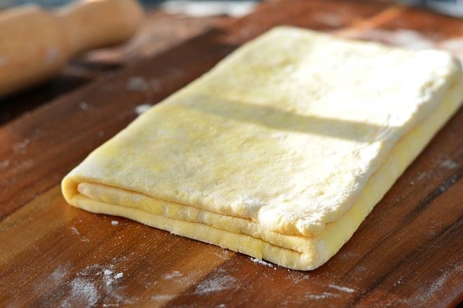 bột gấp thành lớp