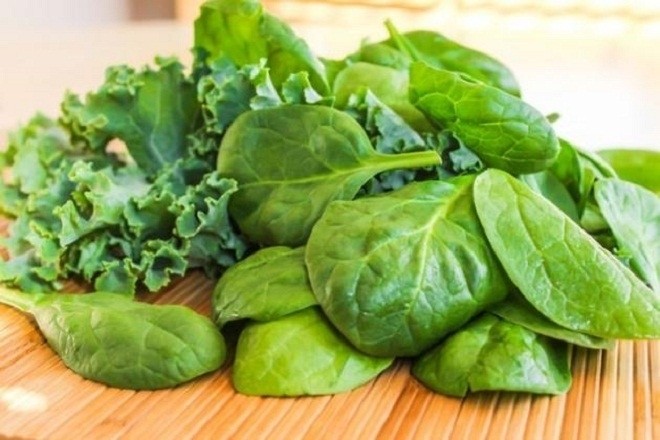 rau xanh trị táo bón