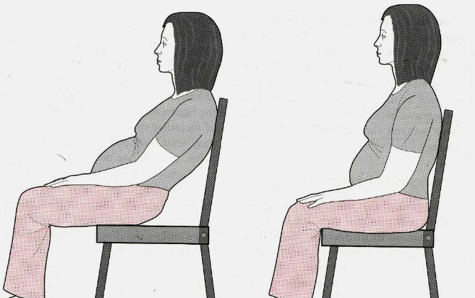 tư thế ngồi đúng chuẩn cho mẹ bầu