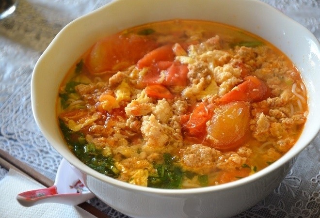 canh riêu cua