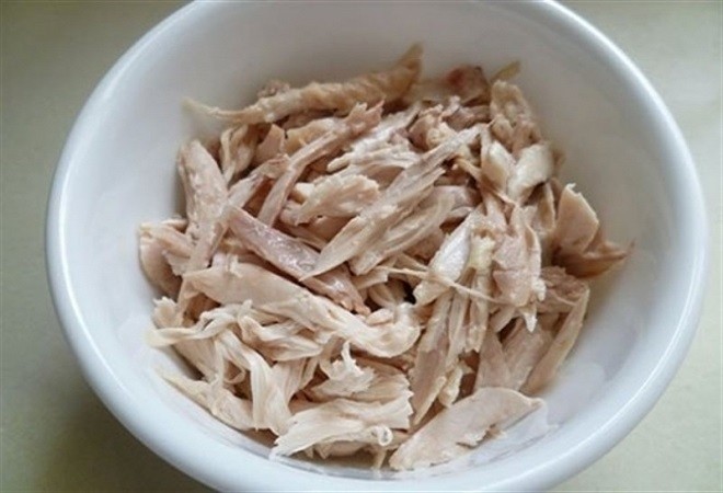 gà xé sợi