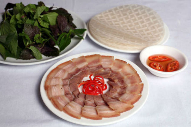 thịt heo ngâm nước mắm
