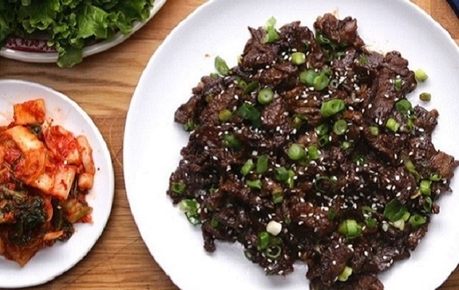 Bò nướng