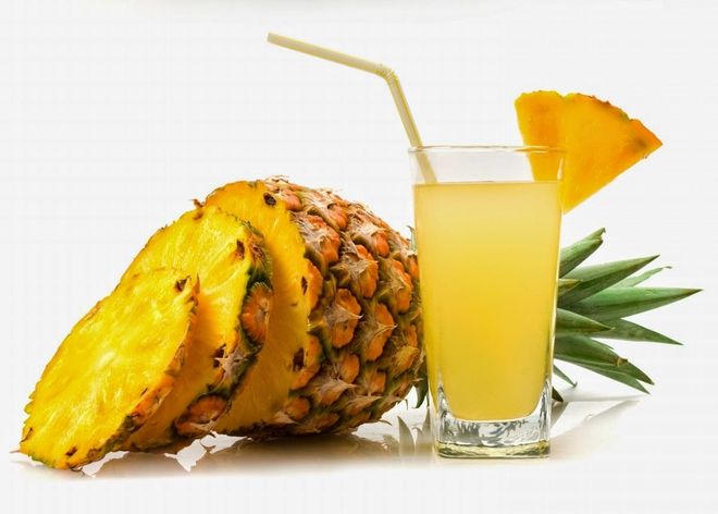 trong thơm chưa chứa chất bromelain làm mềm tử cung giúp mẹ nhanh chuyển dạ