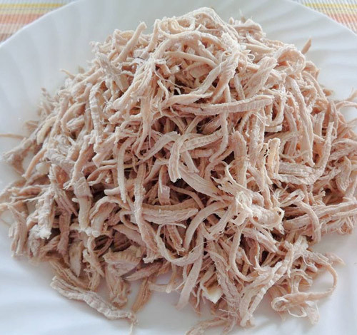 thịt xé sợi