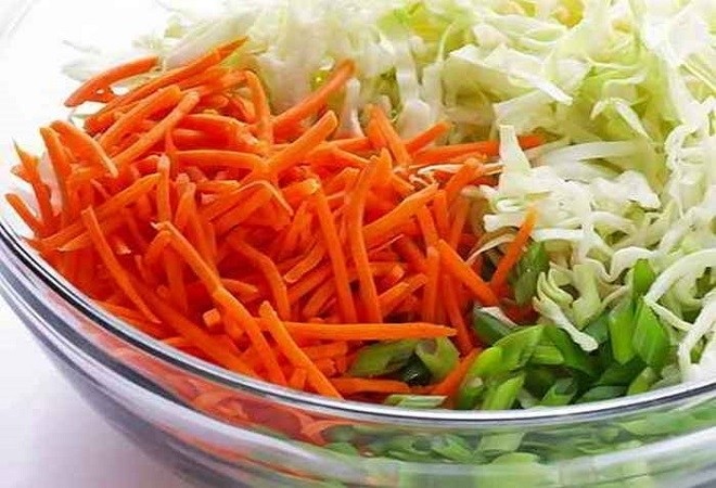 rau củ thái sợi