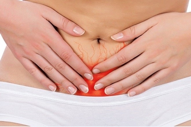 Viêm vùng chậu là nguyên nhân gây khí hư màu nâu rõ rệt khi xuất hiện triệu chứng.