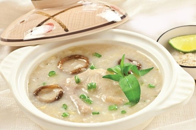 cách nấu cháo chân giò kiểu 2