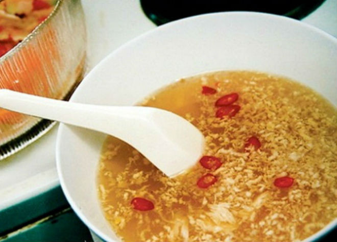 mắm gừng chấm vịt chuẩn miền bắc