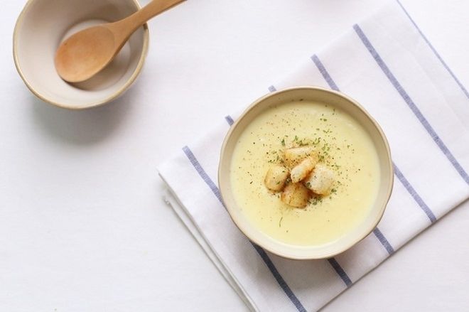súp khoai tây phô mai