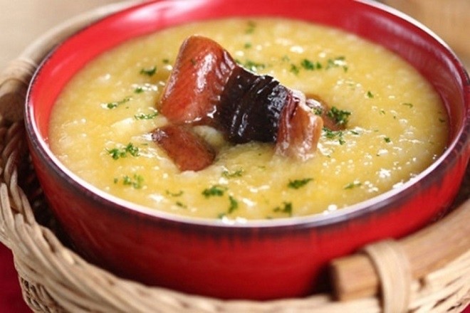 nấu cháo ăn dặm cho bé