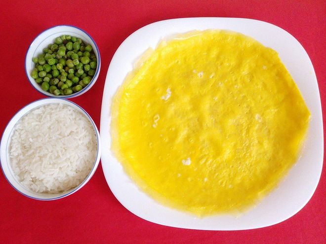 chiên trứng