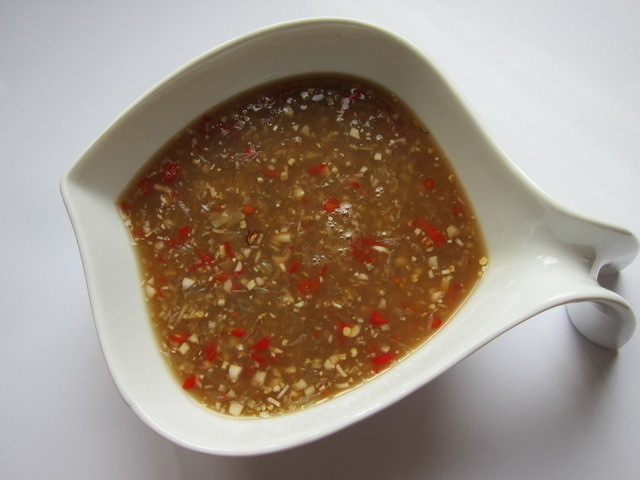 nước chấm cá nướng
