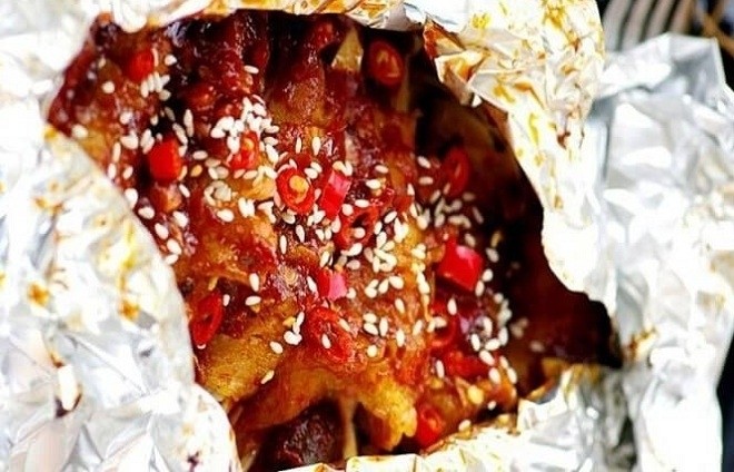 bò nướng giấy bạc