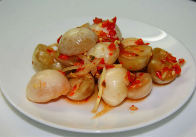 mắm cà pháo chua ngọt