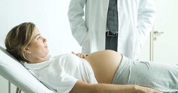 Lúc này bé đã sẵn sàng chào đời