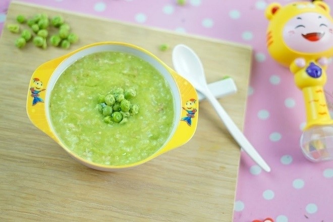 cách nấu cháo sườn heo đậu Hà Lan
