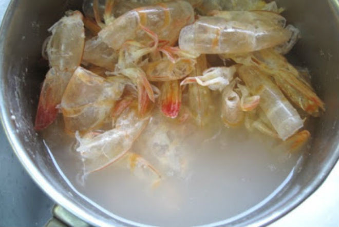 nước luộc tôm