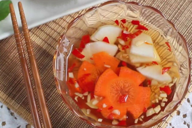 cách làm nước mắm ăn bún chả giò