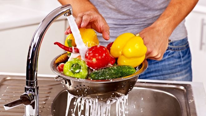 làm sạch thực phẩm