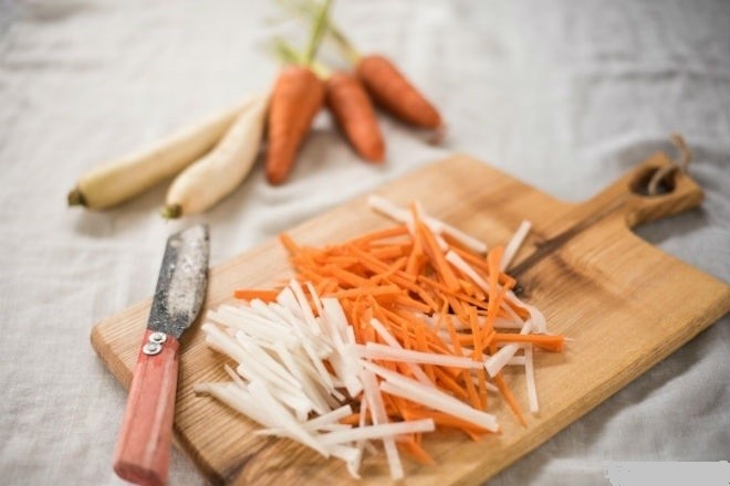 su hào cà rốt