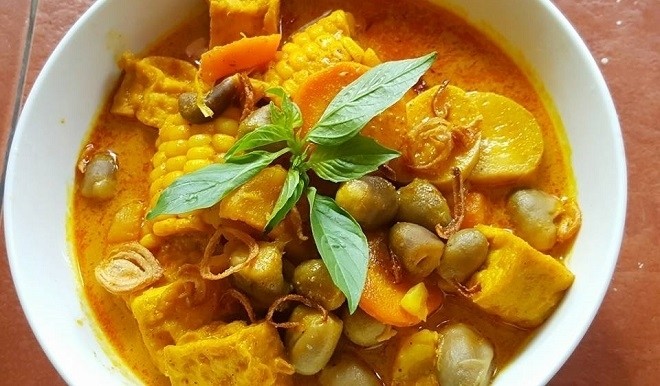 cà ri chay ngon