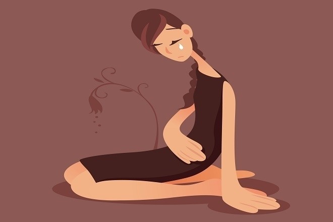 là báo hiệu của hiện tượng dọa sảy thai sớm rất nguy hiểm.
