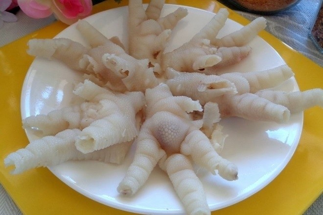 chân gà
