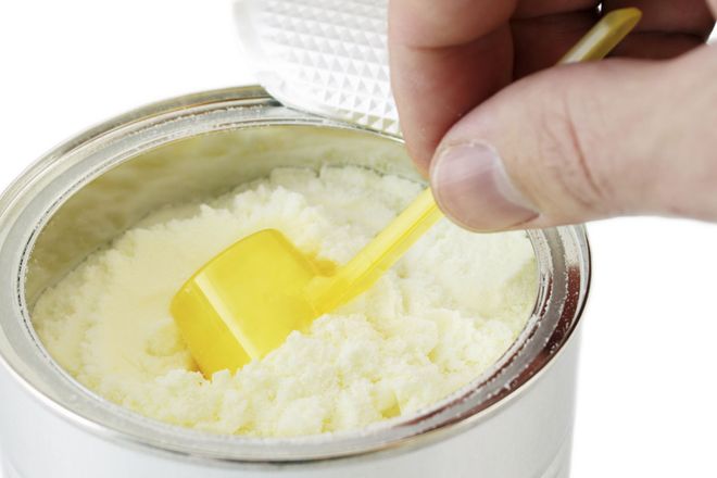 sữa bột công thức cho bé