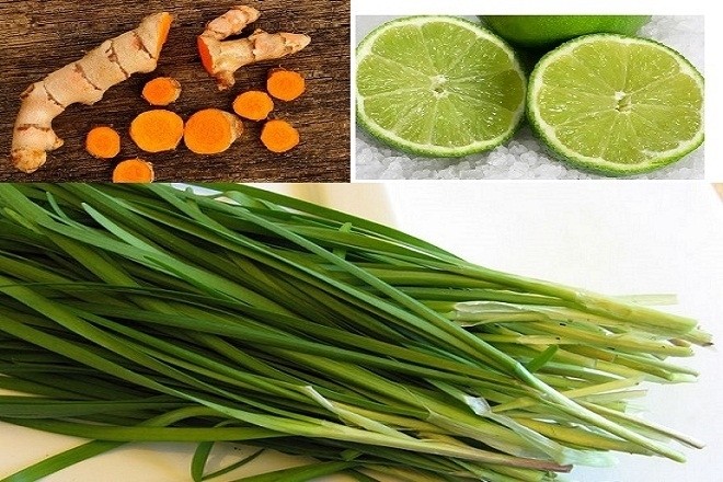 nghệ và hẹ là dược liệu điều trị trẻ sơ sinh bị ho có đờm hiệu quả