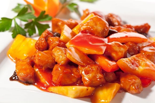 sườn xào chua ngọt