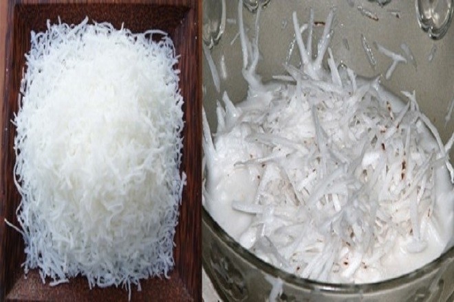 xay cơm dừa