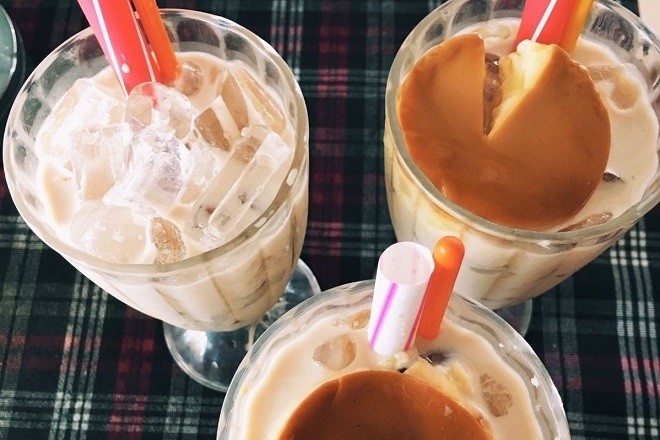 trà sữa flan