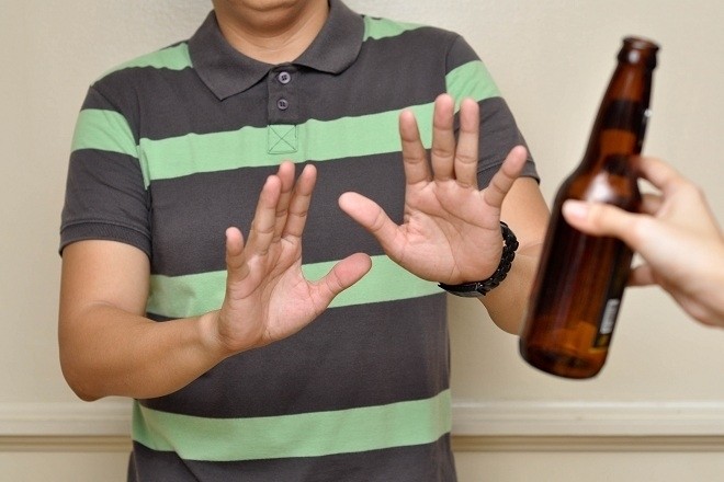 tránh rượu bia