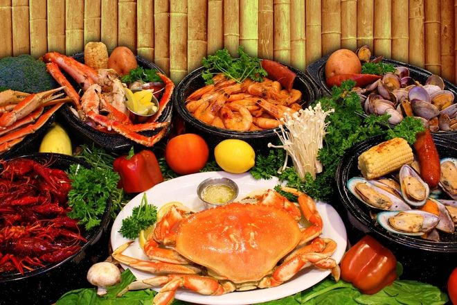 các loại tôm cua hải sản