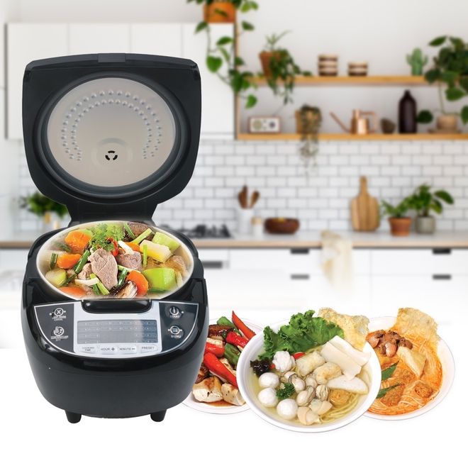 máy làm tỏi đen đa năng Perfect tích hợp tính năng nấu ăn tự động