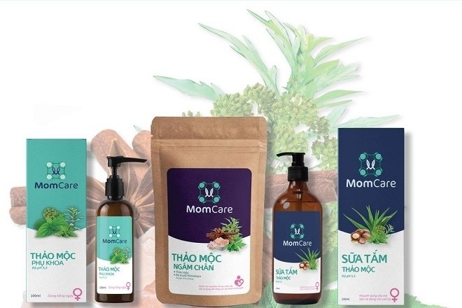 sữa tắm thảo mộc Momcare