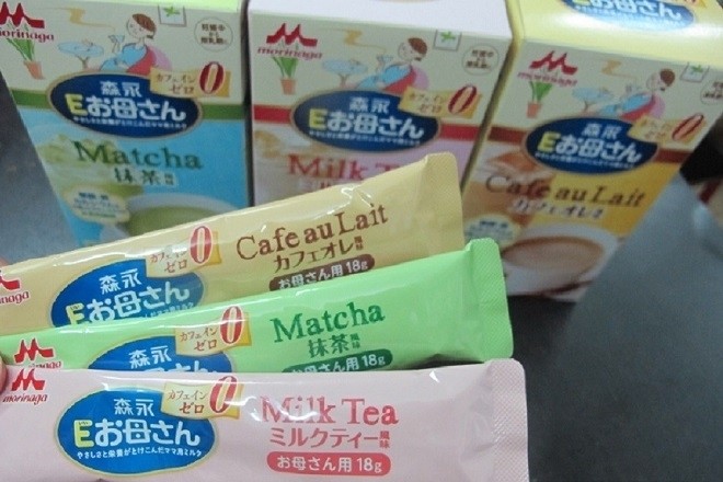 ba hương vị sữa morinaga