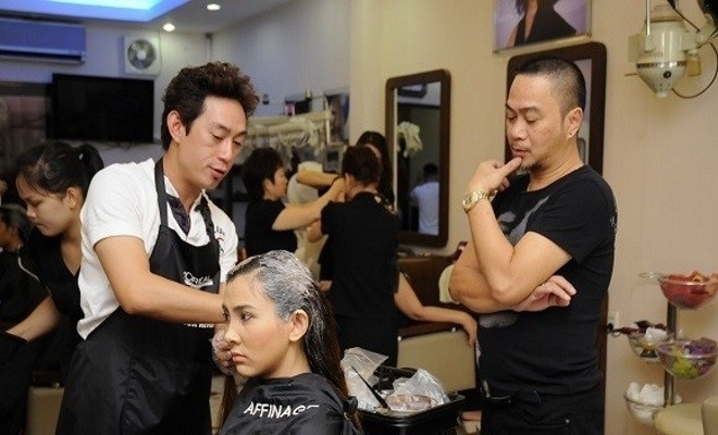 cho nhuom toc dep o tphcm thin salon