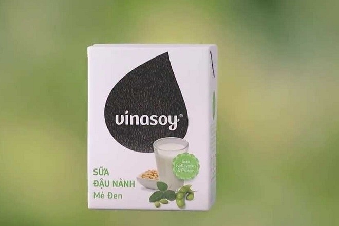 sữa đậu nành mè đen vinasoy