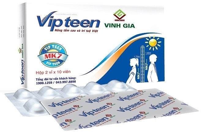 vipteen tăng chiều cao
