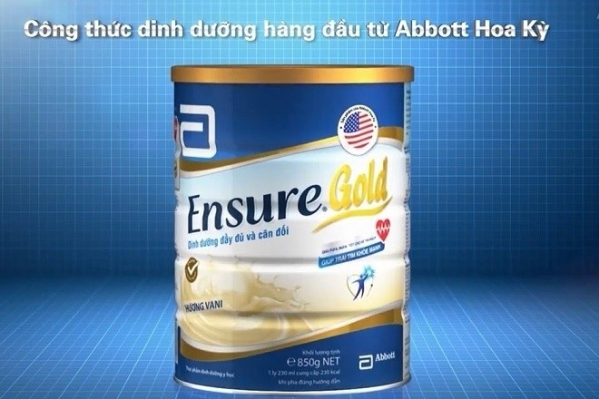 sữa abbott cho bà bầu dòng ensure gold