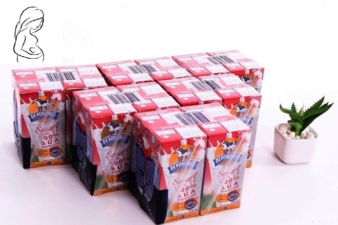 sữa tươi devondale smart cho bà bầu