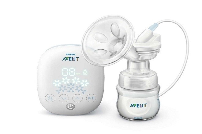 máy hút sữa avent điện đơn được thiết kế thông minh hiện đại giúp mẹ hút sữa dễ dàng tự nhiên