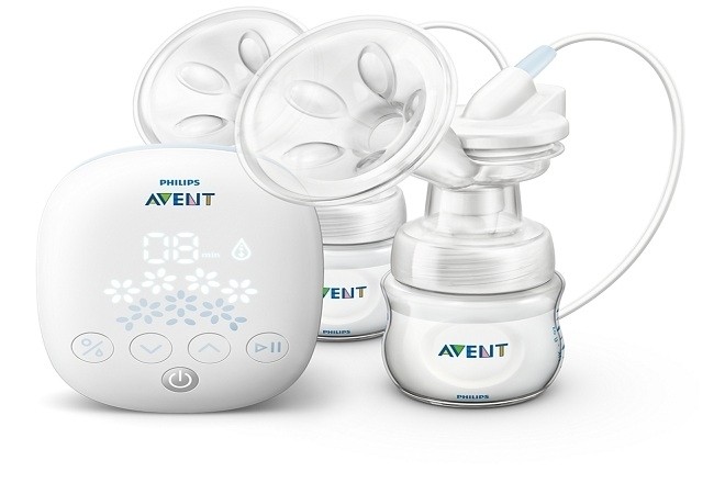 máy hút sữa avent điện đôi với nhiều tính năng được tối ưu hóa