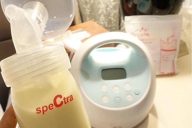 máy hút sữa của spectra
