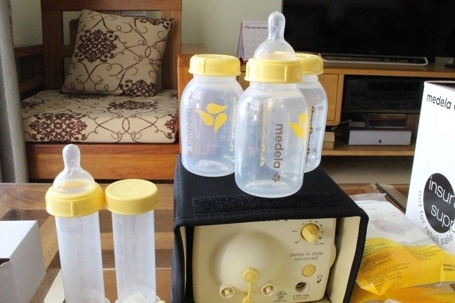 các bộ phận máy hút sữa medela