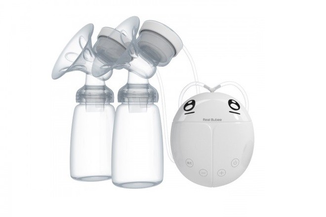 máy hút sữa điện đôi real bubee