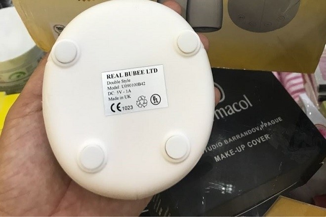 xuất xứ máy hút sữa real bubee