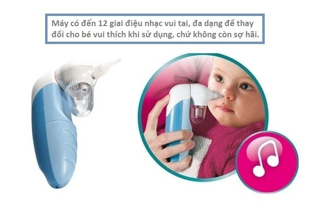 máy hút mũi graco có nhạc cho bé